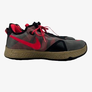 Nike Mens 18 Basketball Shoe Black Grey PG 4 PCG Paul George Lace Up CZ2240-900